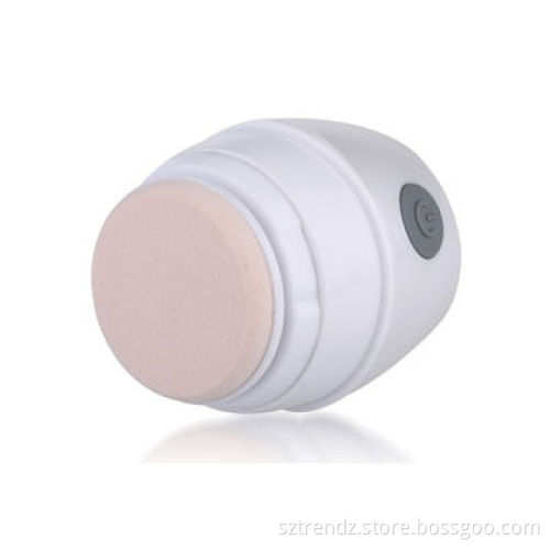 Vibrated electric powder puff, can be replaced and washed